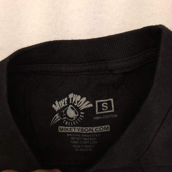 Mike Tyson Boxing Short Sleeve Graphic Crew Neck T Shirt Mens Size S Black - Picture 3 of 9